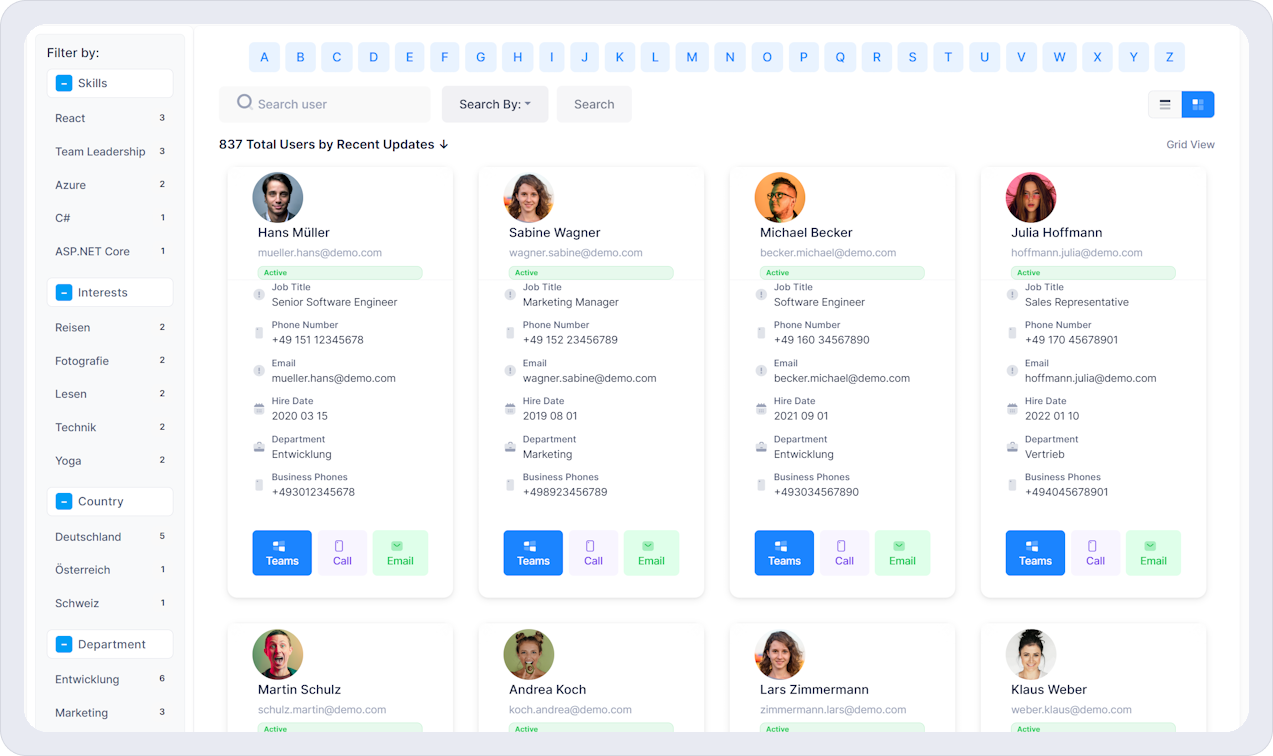 UserManagement Dashboard